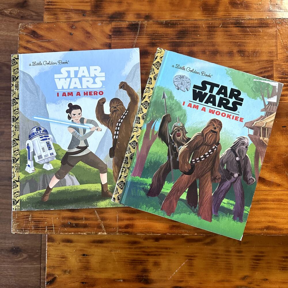 A Little Golden Book Bundle Of 2 Star Wars Hardcover Books